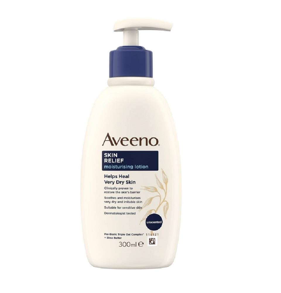 Multibuy 3x AveenoÃƒÆ’Ã†â€™Ãƒâ€ Ã¢â‚¬â„¢ÃƒÆ’Ã‚Â¢ÃƒÂ¢Ã¢â‚¬Å¡Ã‚Â¬Ãƒâ€¦Ã‚Â¡ÃƒÆ’Ã†â€™ÃƒÂ¢Ã¢â€šÂ¬Ã…Â¡ÃƒÆ’Ã¢â‚¬Å¡Ãƒâ€šÃ‚Â® Skin Relief Moisturising Lotion with Shea Butter - 300ml