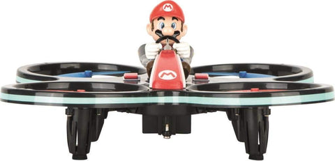 Carrera 9003150030249 370503024 Mario Kart RC Nintendo Mini Copter Quadcopter RTF Beginners, Red/Black