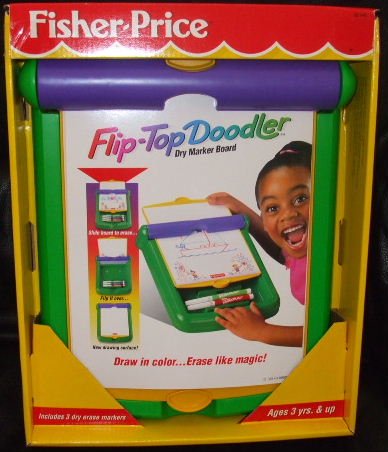 FISHER-PRICE FLIP-TOP DOODLER MARKER BOARD