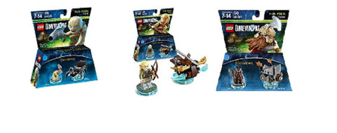 Lego Dimensions Lord of the Rings MEGA BUNDLE Fun Pack 71218 - 71219 - 71220