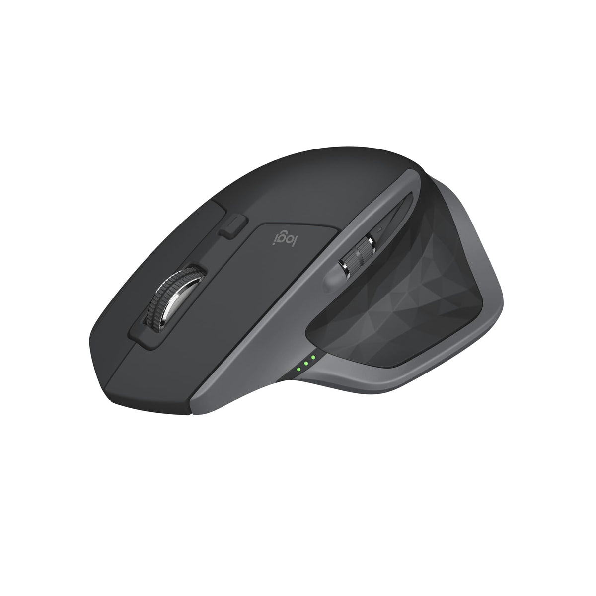 Logitech MX Master 2S Bluetooth Edition Wireless Mouse - Use on Any Surface, Hyper-Fast Scrolling, Ergonomic, Rechargeable, Control Up to 3 Apple Mac and Windows Computers - Graphite