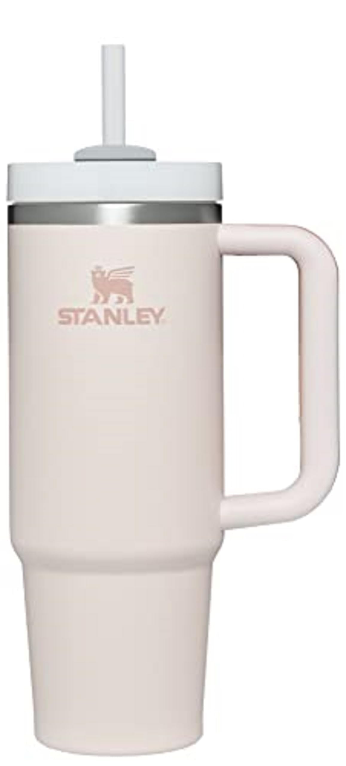 STANLEY Quencher H2.0 FlowState Stainless Steel Vacuum Insulated Glass, with Lid and Straw for Water, Iced Tea or Coffee, Smoothies and Other