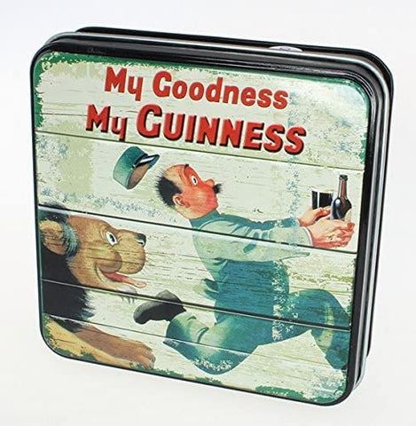 Guinness Gift Tin of Fudge with My Goodness My Guinness Lion Design, 100g