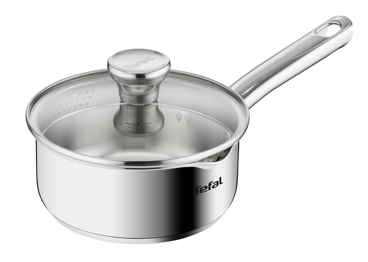 Tefal A70522 Duetto Saucepan with Lid 16 cm Stainless Steel