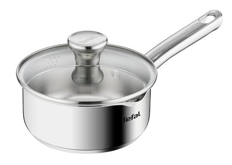 Tefal A70522 Duetto Saucepan with Lid 16 cm Stainless Steel
