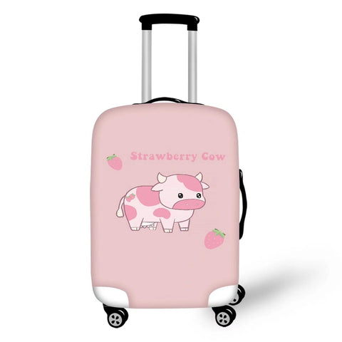 HELLHERO Kawaii Kitten Cat Travel Luggage Cover Durable Anti-Scratch Suitcase Protector Luggage Case Hiking Baggage Covers Protector Trunk Cover Case Fit 29-32 Inch