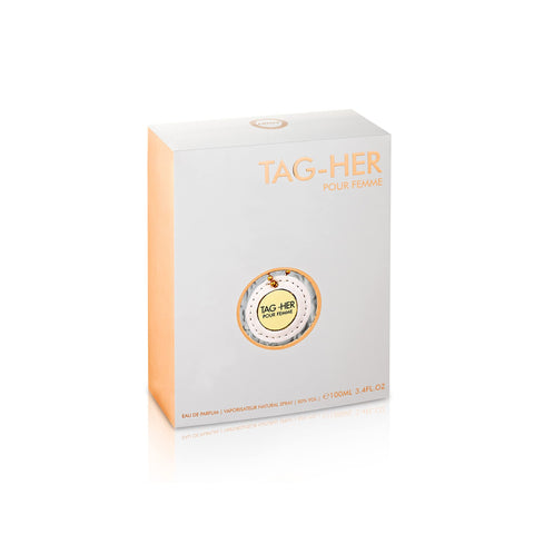 Tag Perfume for HER TAG-HER Pour Femme Eau De Parfum Spray 100ml/3.4 Fl.oz