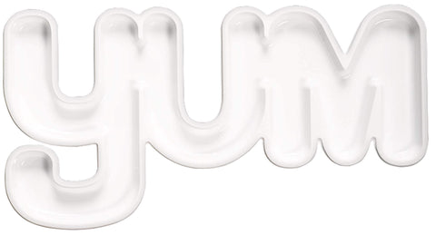 Sweets & Treats Yum Plastic Tray - 18" | 1 Pc.