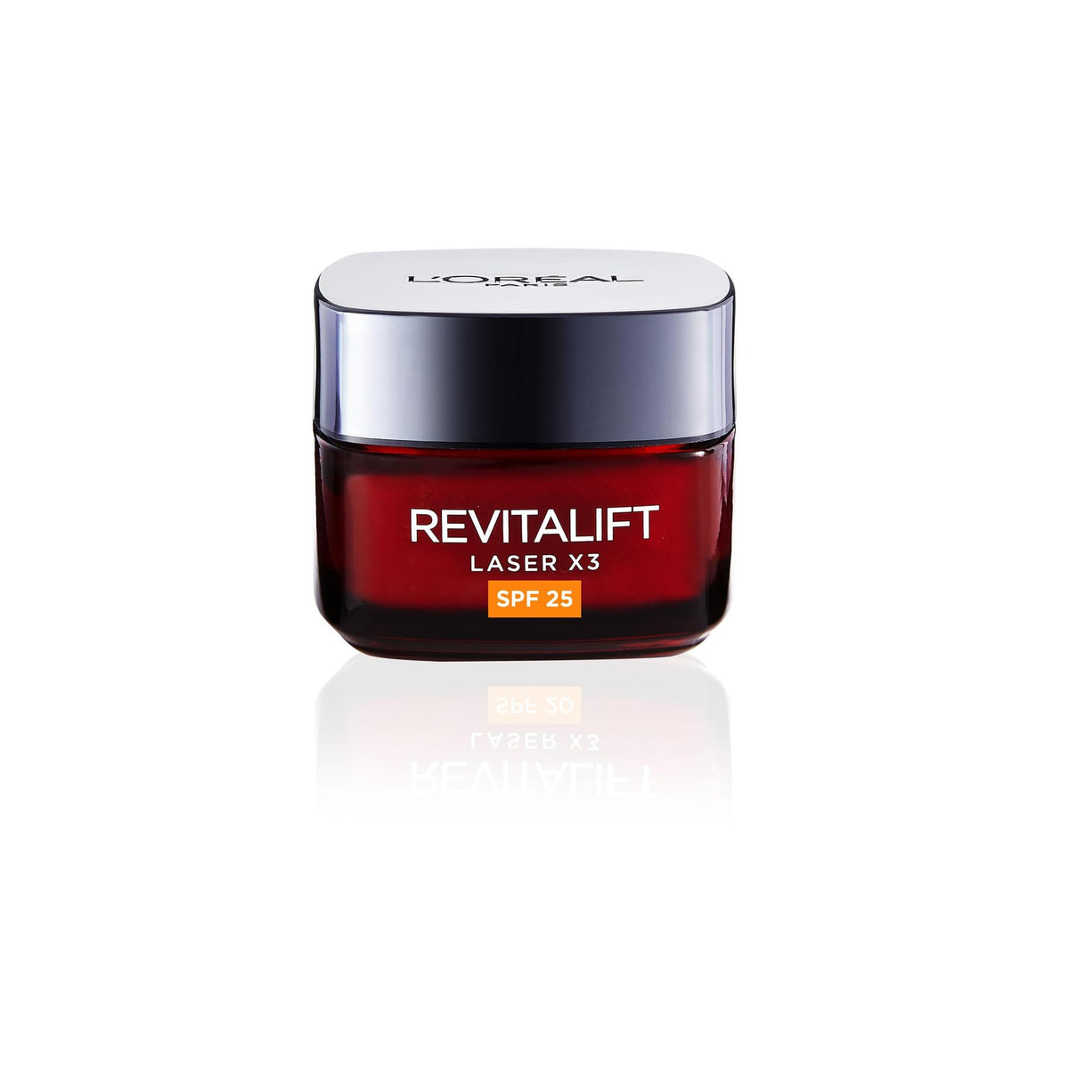 Lâ€™OrÃ©al Paris Revitalift Laser Triple Action Anti-Ageing SPF 25 Cream, Smooth Wrinkles, Firm and Radiant Skin, Pro-Retinol, Hyaluronic Acid and Vitamin C, 50ml