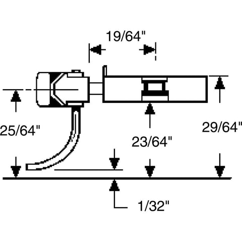 HO Coupler, 9/32" Truck Mount (2pr)