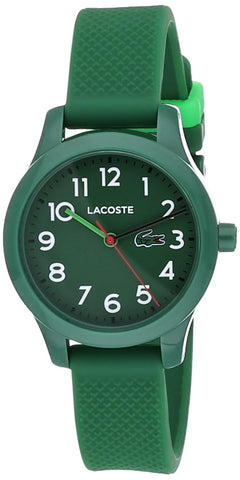 Lacoste Analogue Quartz Watch for kids with Green Silicone bracelet - 2030001