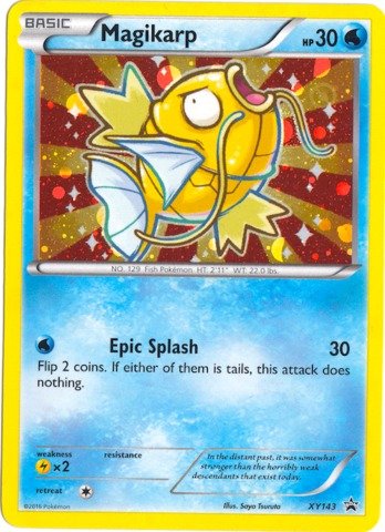 Pokemon - Magikarp (XY143) - XY Black Star Promos - Holo