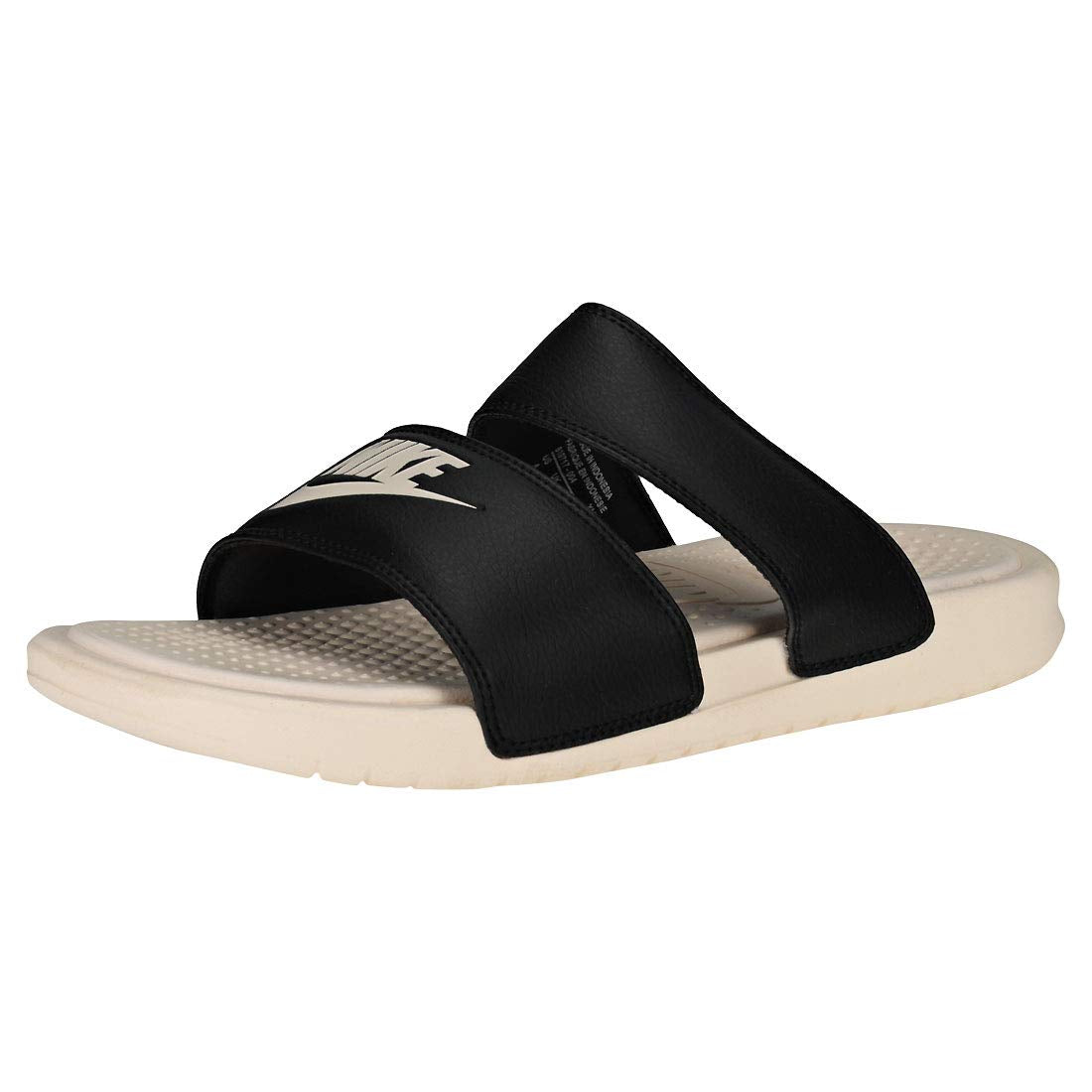 Nike Benassi Duo Ultra Women's Slides Black/Guava Ice 819717-004 (9 M US)