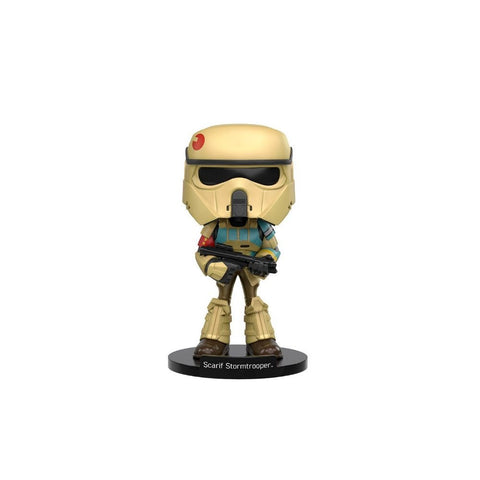 Funko Wobbler: Star Wars Rogue One - Scarif Stormtrooper Action Figure,5.5 inches