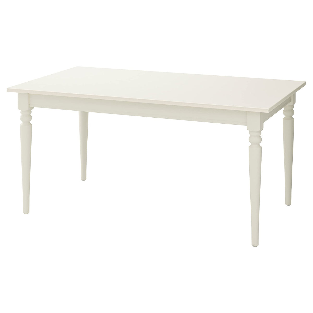 IKEA INGATORP extendable Table, 155/215x87 cm, White
