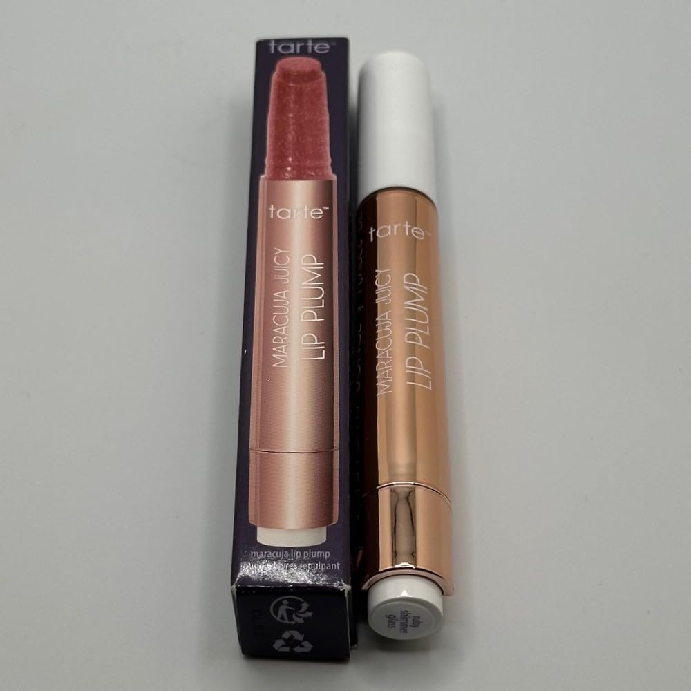 Tarte ~ Maracuja Juicy Lip Plump ~ Ruby Shimmer Glass ~ 2.7 g