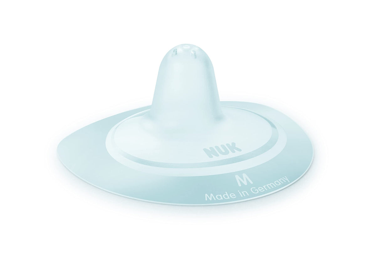 NUK Silicone Nipple Shields with Storage Box, Pack of 2