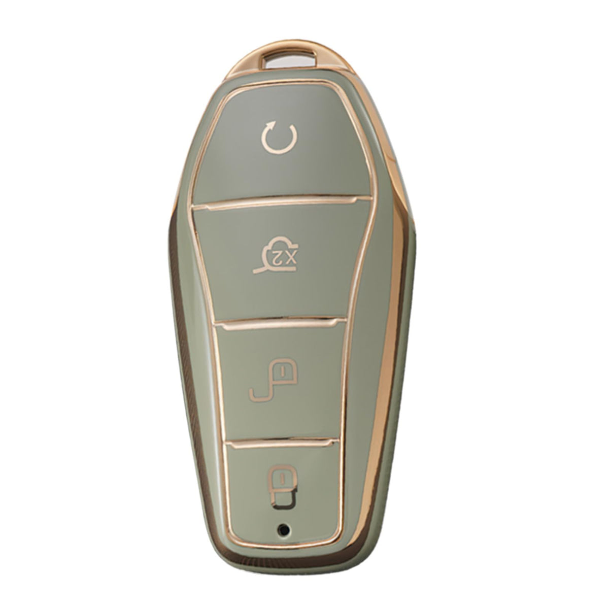TECART Car Key Case Key Protector Fits BYD Atto 3 Han Tang Song Pro-DM-i Yuan Qin Seal Dolphin Key Case Key Protection Case Key Case Key Case Key Case Key Case Key Case 4 Buttons Green