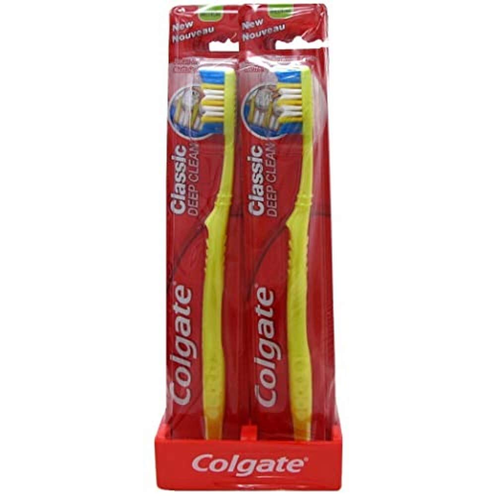 Colgate Toothbrush Classic Deep Clean Medium (12 Pieces)