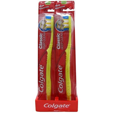 Colgate Toothbrush Classic Deep Clean Medium (12 Pieces)