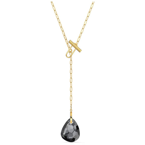 SWAROVSKI T Bar Y-Necklace Black One Size