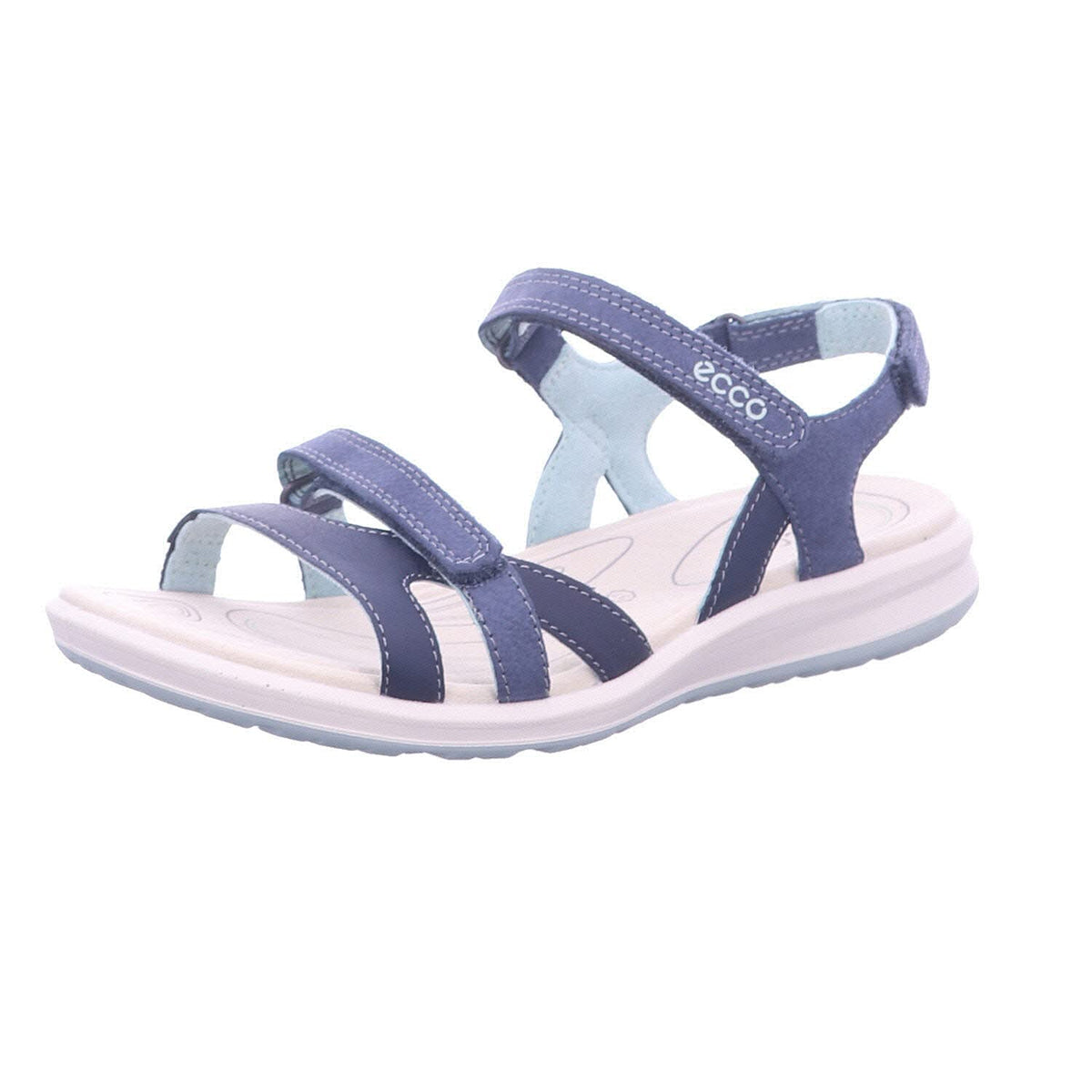 ECCO Women's Cruise Ii Open Toe Sandals, Marine Ice Flower 54668, 6 UK