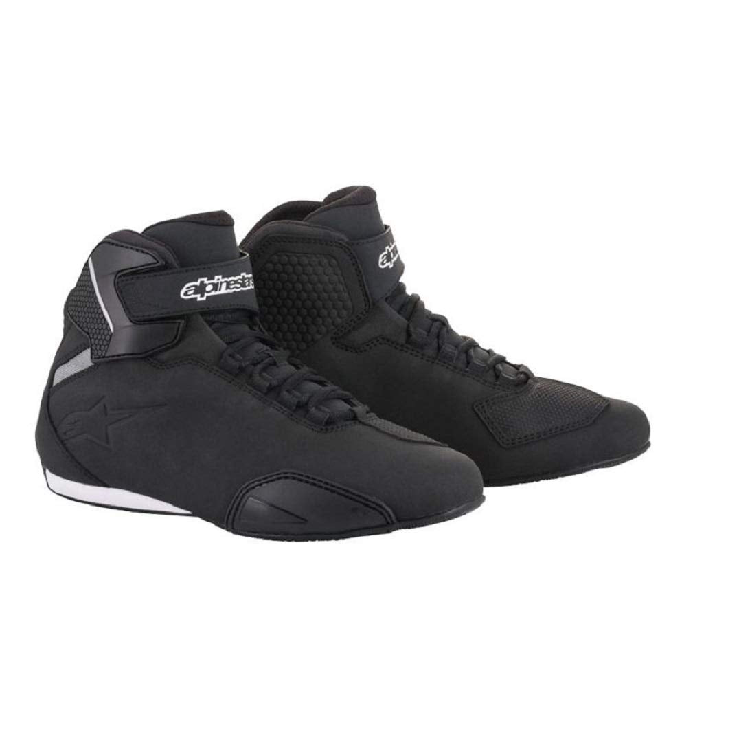 Alpinestars 25155181010 Men's Motorcycle Waterproof Boot, 43 Size, Black