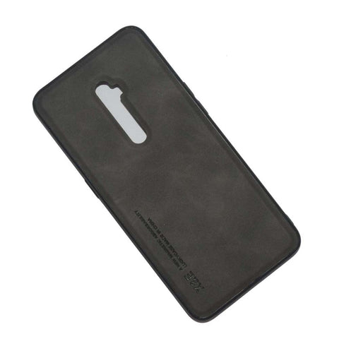 Kepuch Silklike Case for Oppo Reno 10X Zoom - Cover Bumper Built-in Metal Plate for Oppo Reno 10X Zoom - Black