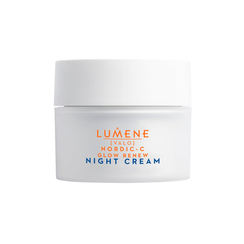 Lumene Nordic-C [VALO] Vitamin C Glow Renew Night Cream 50ml - Overnight Bright Sleeping Cream, New Improved Formulation