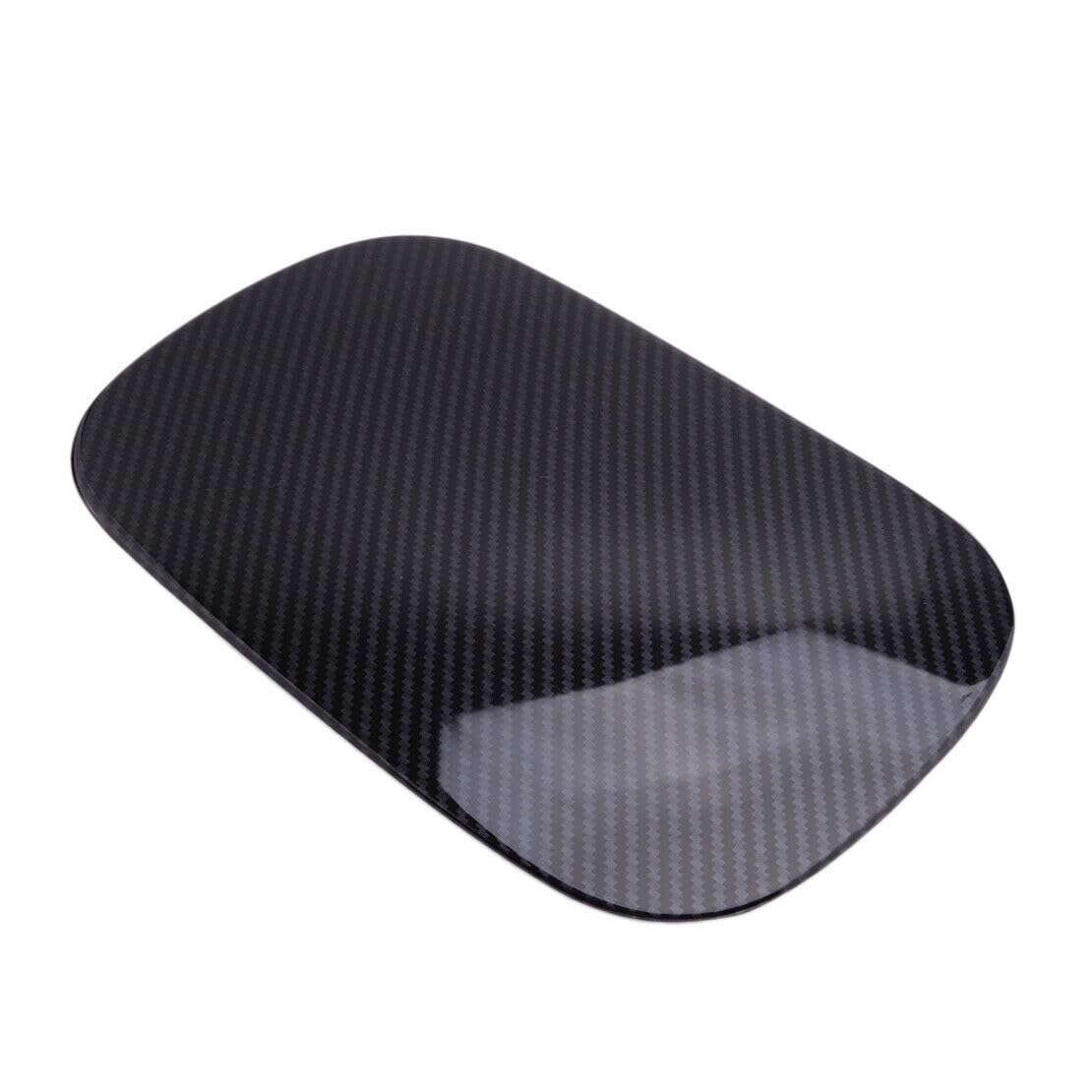 Carbon Fiber Fuel Tank Gas Cap Door Gas Tank Cap Cover Trim for Jeep Grand Cherokee 2011 2012 2013 2014 2015 2016-2020