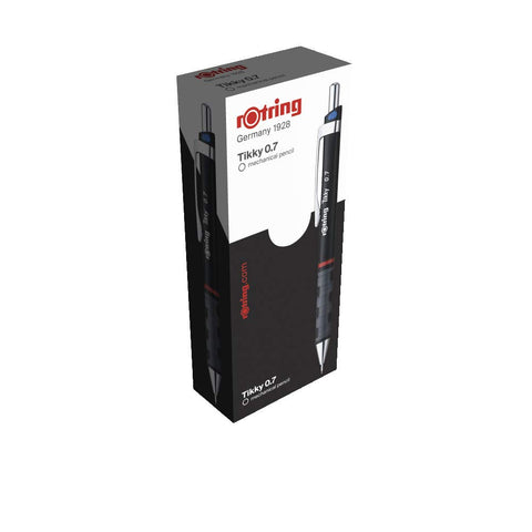 Rotring Tikky Mechanical Pencil with Ergonomic Wave Grip 0.70mm (Pack of 12)
