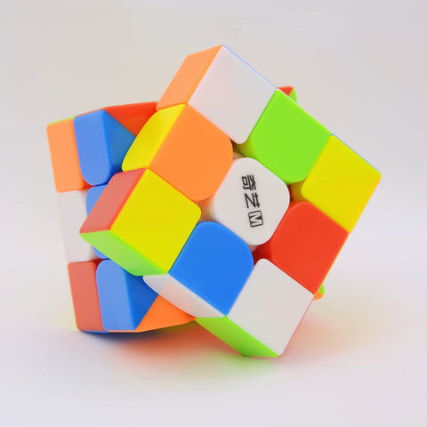 Bukefuno QY Toys MS 3x3 Magnetic Speed Puzzle stickerless Cube QY MS 3x3x3 M Mofangge Speed Cube 2020 VersionÃƒÂ¢Ã¢â€šÂ¬Ã‚Â¦