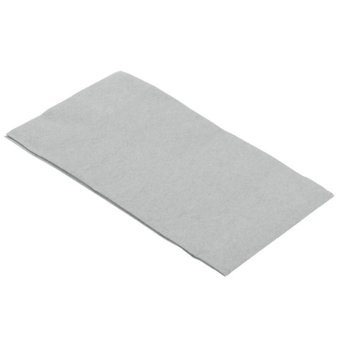 Amscan Silver 3-Ply Paper Guest Towels, 16 Ct. | Party Tableware