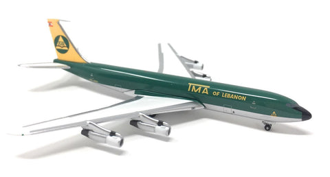 TMA of Lebanon OD-AGO 707-320 Airplane Miniature Model Metal Die-Cast 1:500 Part# A015-IF5707002