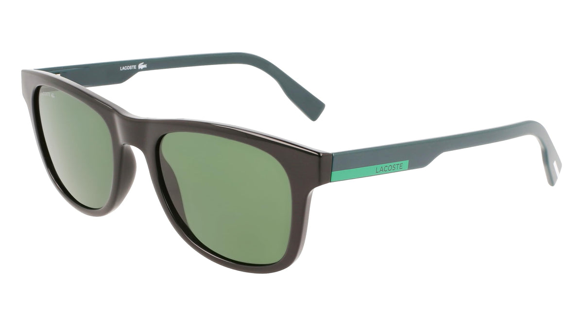Lacoste Unisex Adult Sunglasses L969S - Black with Solid Green Lens
