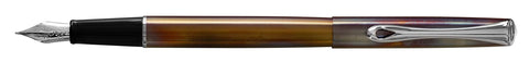 Diplomat D40701025 Medium Traveller Flame Fountain Pen