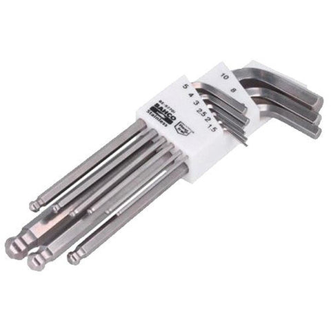 Bahco BE-9770I Hexagon Offset Screwdrivers Set, Multi-Colour