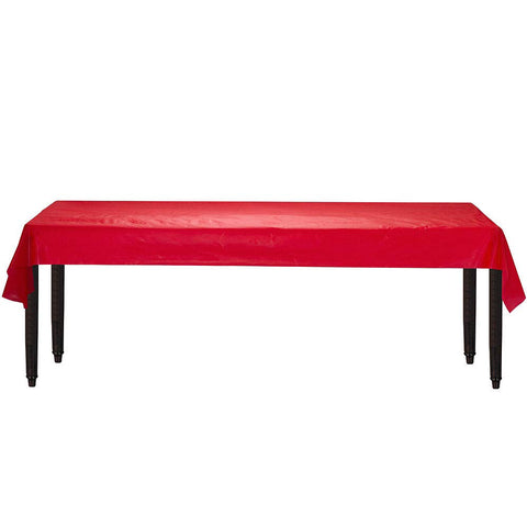 FlagandBanner Red Table Cloth Roll (40 in. x 100 ft.)