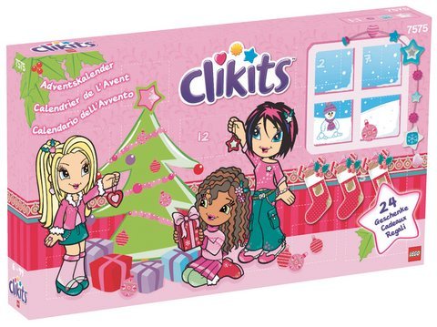 LEGO Pink Clikits Advent Calendar Set 7575 2006