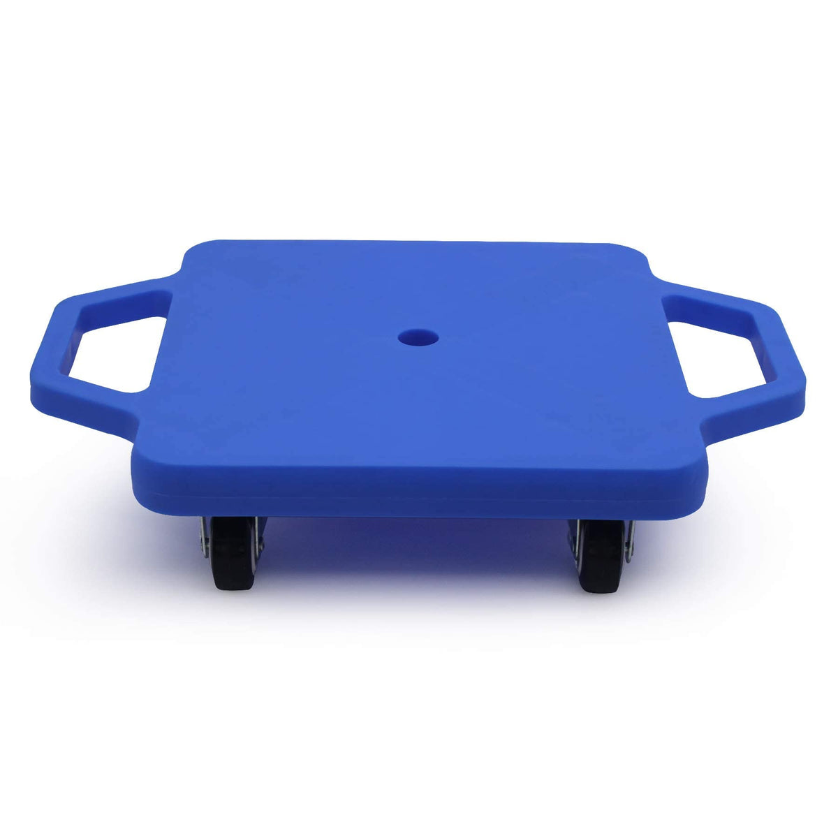 Arkyomi Kids Sitting Scooter Board with Handles Swivel Casters Square Plastic Floor Surfer for Gym Class Children Physical Education Home Use