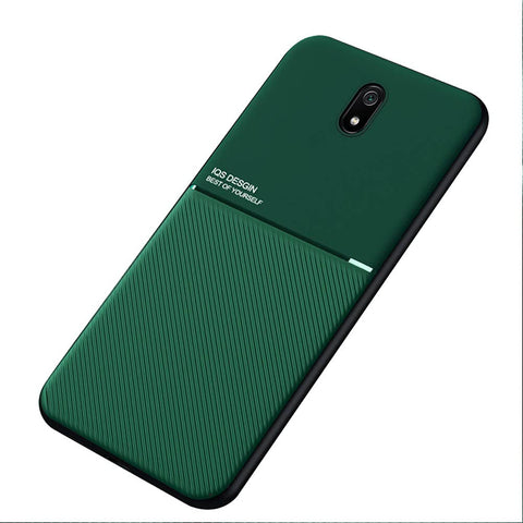 Kepuch Mowen Case Cover Bumper Built-in Metal Plate for Xiaomi Redmi 8A - Green
