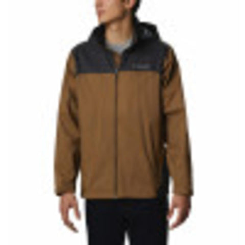 Columbia Men's Glennaker Lake Rain Jacket, Delta/Shark, Medium