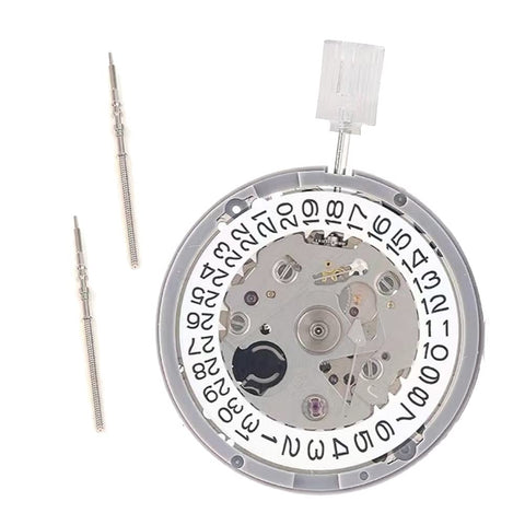 Hopbucan NH35A NH35 Movement High Accuracy Mechanical Watch Movement Date at 3 Datewheel 24 Jewels Automatic Self-Winding