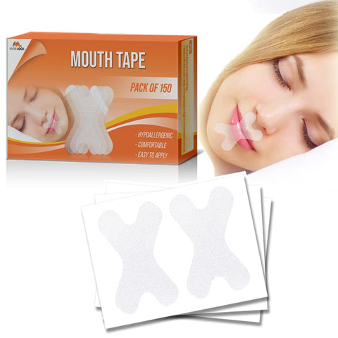 Transparent Tape (Pack of 150) - Skin-Safe Application - by Mobi Lock