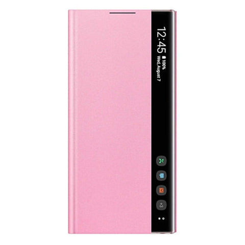 Samsung Original Galaxy Note 10 Clear View Cover Case - Pink