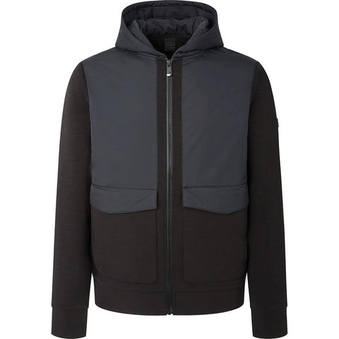 Hackett London Men's HS Equinox HDY FZ Jacket, Black (Black), S