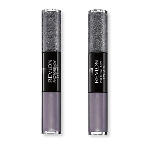 REVLON Pack of 2 PhotoReady Eye ArtÃƒÆ’Ã‚Â¢ÃƒÂ¢Ã¢â€šÂ¬Ã…Â¾Ãƒâ€šÃ‚Â¢ Lid + Line + RevlonLash, Steel Spark 110
