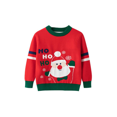 yolsun Toddler Ugly Christmas Sweater Boy Girl Funny Kids Christmas Pullover Sweatshirt Warm Crewneck Winter Clothes, Christmas-man, 5 Years