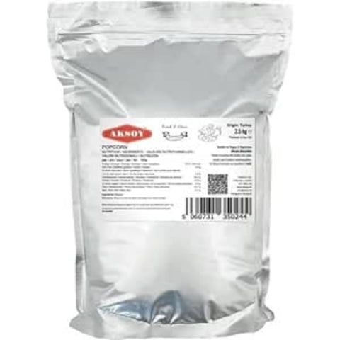 AKSOY Popping Corn Kernels - 2.5KG - Popcorn Seeds || Stove-top & Microwave & Air Popper Friendly Popcorn || New seasonings corn, new harvested || Popcorn