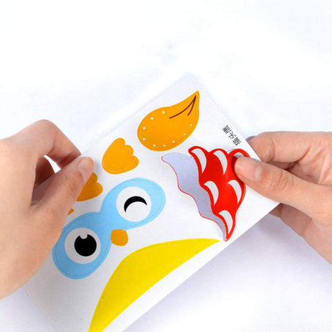 NUOBESTY 1 Set craft kits arts& crafts supplies arts and crafts for kids ages 8-12 Crafts Sticker Kit Crafts Art Toy educational toys for kids DIY kits for girls preschool cup cardboard